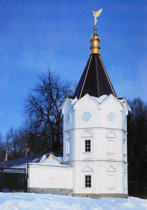 Угловая башня монастыря. Фото 2007 г.