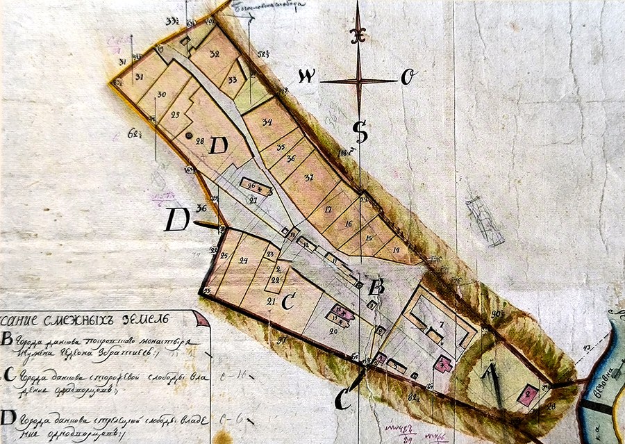 План города Данкова 1779 г.