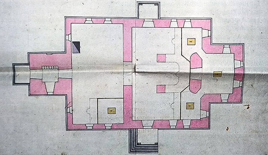 План Рождество-Богородицкого собора