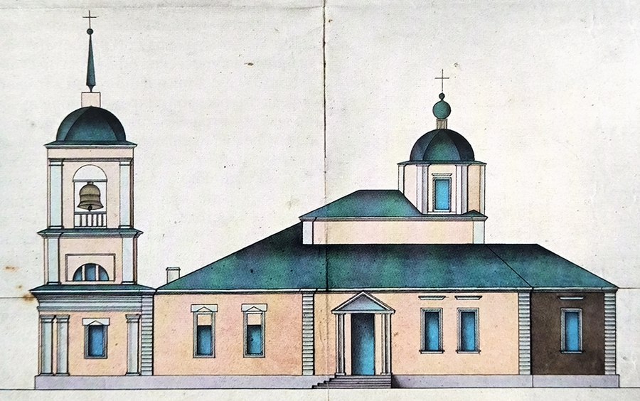 Южный фасад Рождество-Богородицкого собора