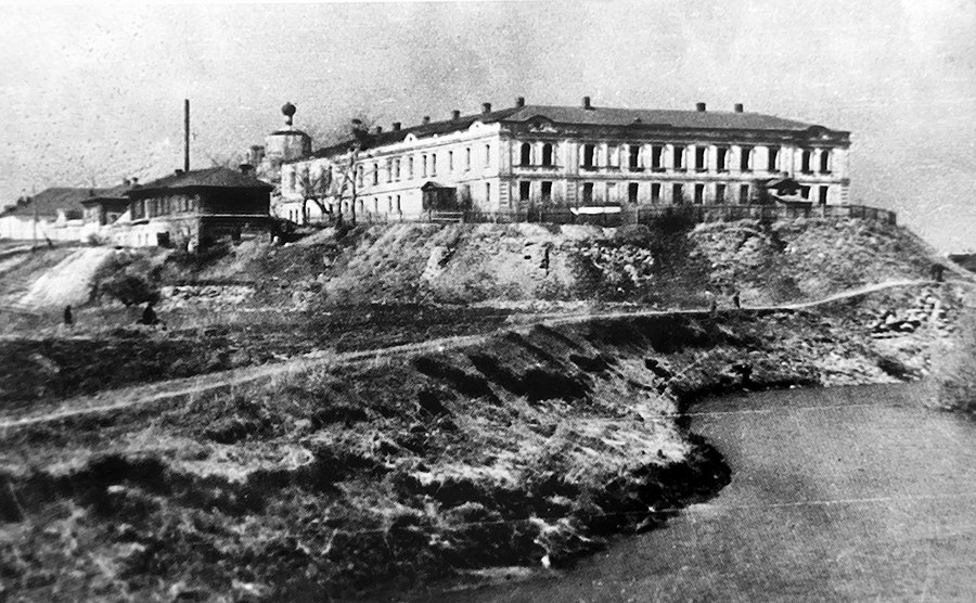 Вид на центральную часть г. Данкова