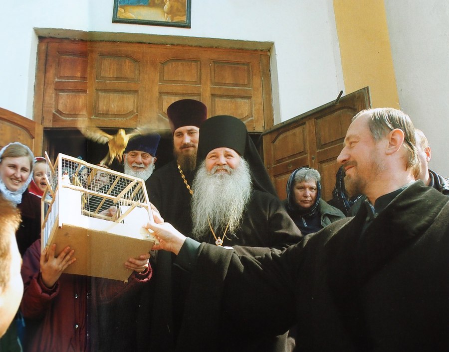 Епископ Никон, Василий Бильчук, Владимир Баязов и Александр Зюзя