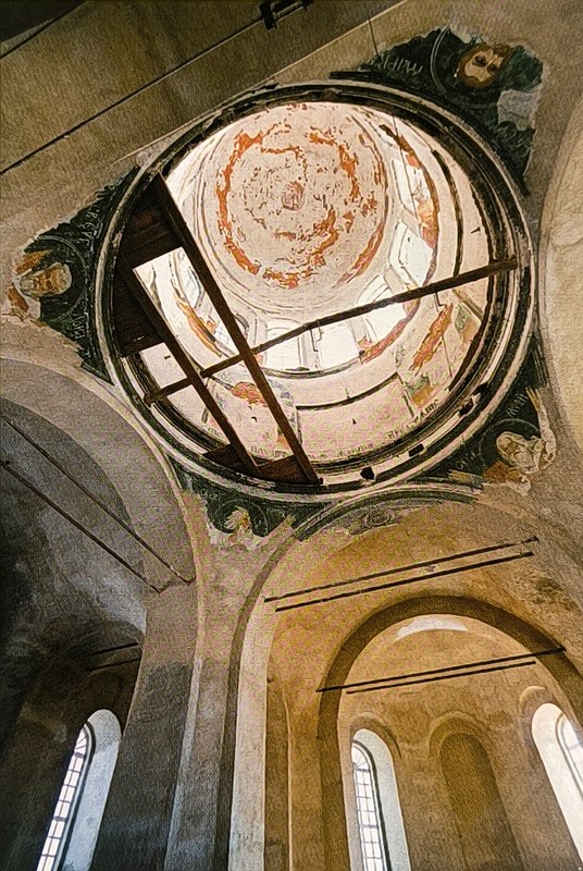 Верхний холодный этаж Тихвинского собора Данкова