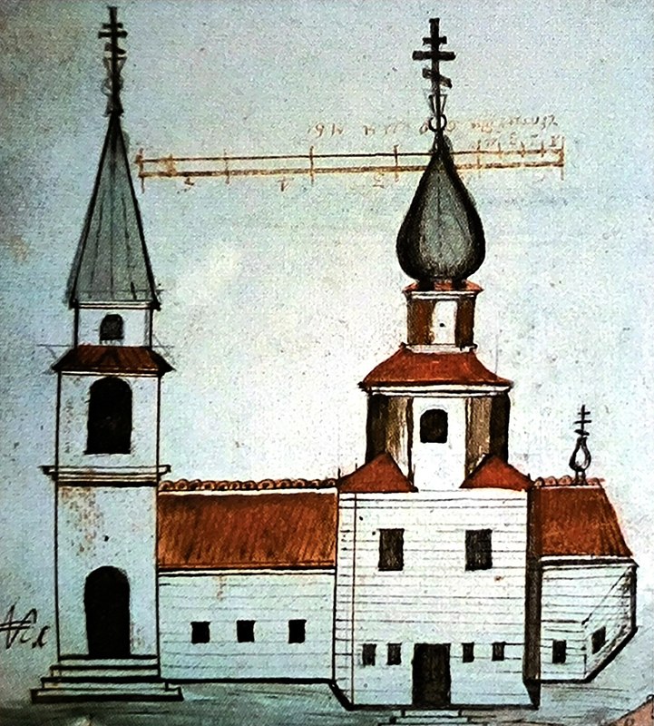 Фасад Пятницкого храма Данкова