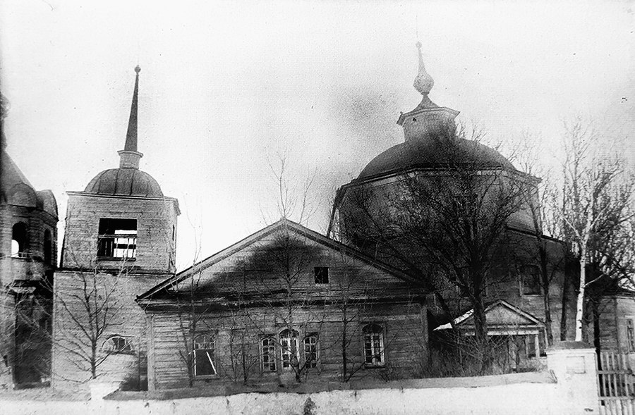 Южный фасад Пятницкого храма Данкова