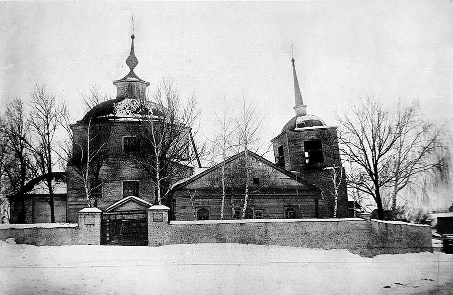 Северный фасад Пятницкого храма Данкова