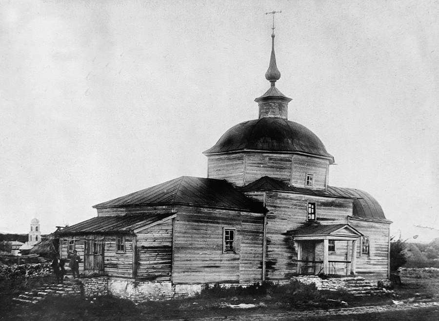 Деревянный храм Рождества Христова в Данкове