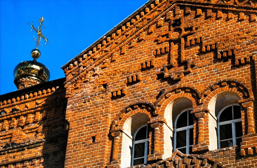 Декор северного фасада Христорождественского храма