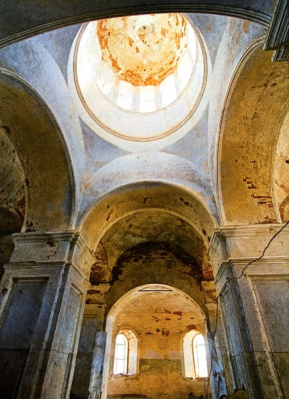 Внутренний вид Христорождественского храма Данкова