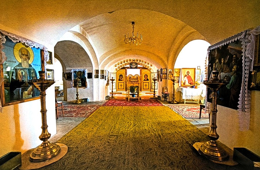 Верхний этаж Христорождественского храма