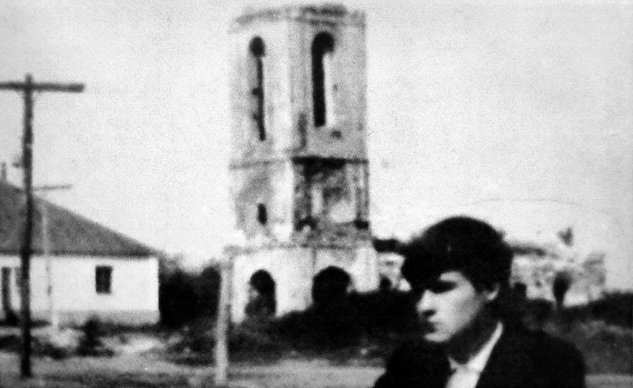 Храм святого Иоанна Воина перед разрушением