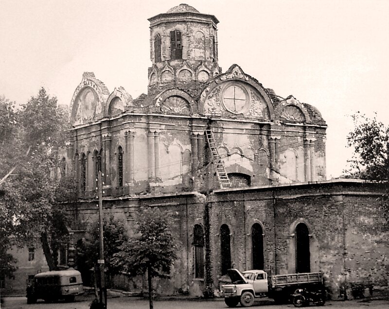 Архангельская церковь в 1960-е