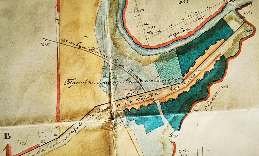 План села Спасское из владений тайной советницы Жихаревой