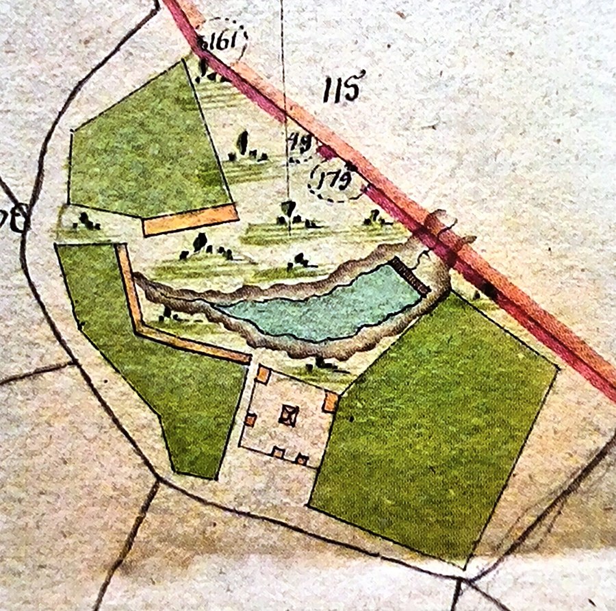 План сельца Круглое 1779 года