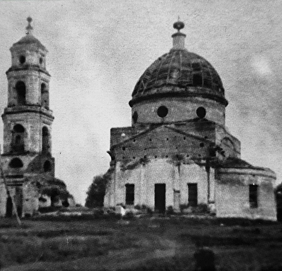 Воскресенский храм села Кудрявщино