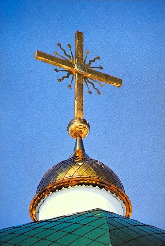Крест Троицкого храма села Малинки