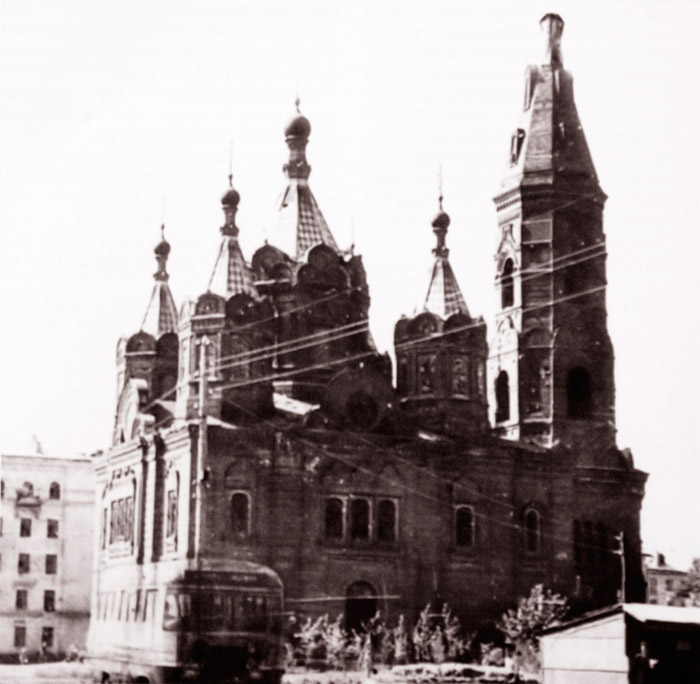 Храм Елецкой иконы Божией Матери в 1960-е годы